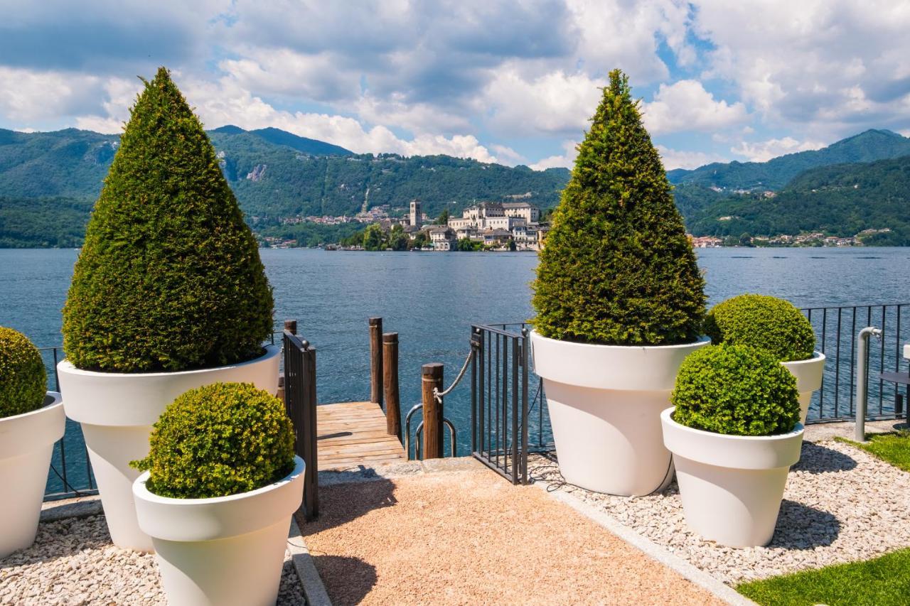 Bifora65 Flats And Garden - Lakeview Apartment ออร์ตาซันจูลิโอ ภายนอก รูปภาพ